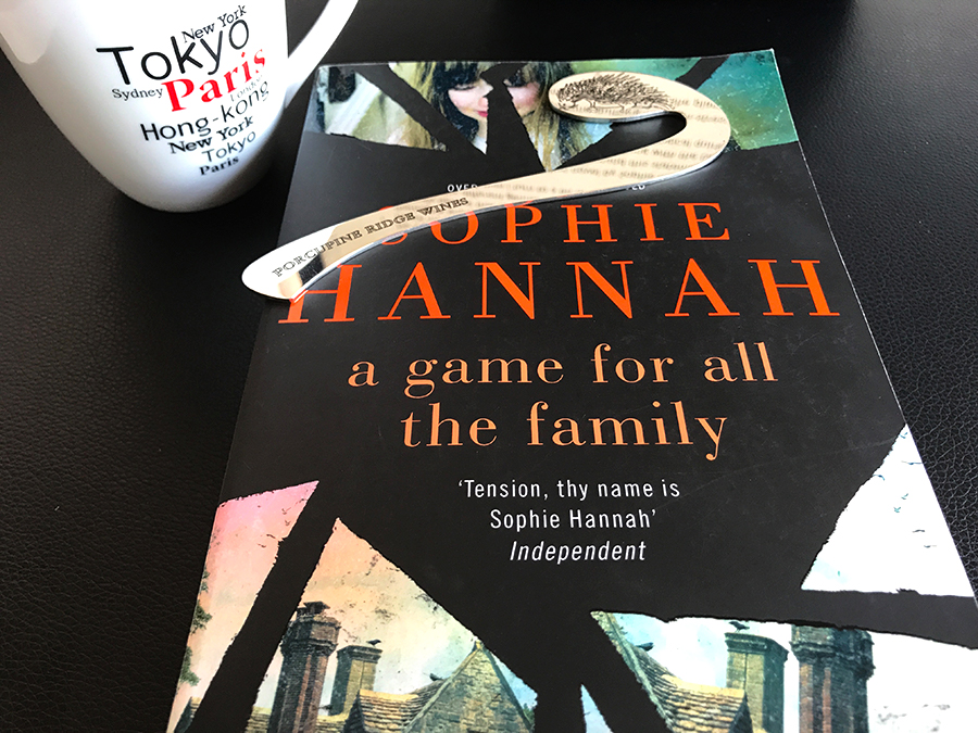justmeneesha, book, novel, sophie hannah, a game for all the family